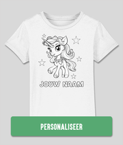kinderen inkleur t shirt Eenhoorn