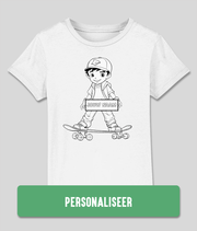 Skater jongen excl. stiften