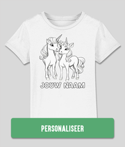 Twee Unicorns excl. stiften