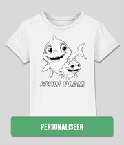 Twee stoere haaien excl. stiften