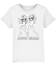 Twee dansende meisjes