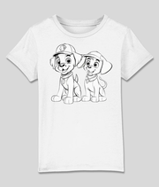 Twee stoere hondjes excl. Stiften