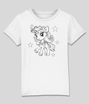 Glitter unicorn excl. stiften