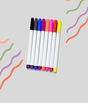 8 uitwasbare stiften